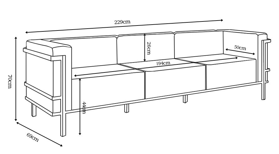 Sofa HAGE 3